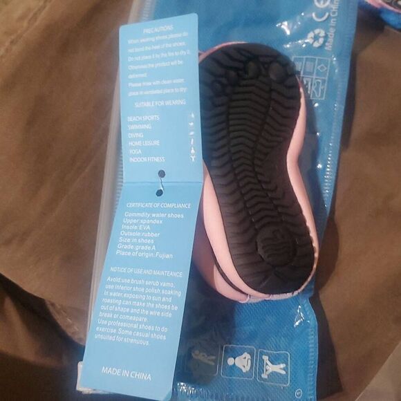 NWT NING UNICORN TODDLER SLIP ON WATER SHOES - Picture 6 of 6